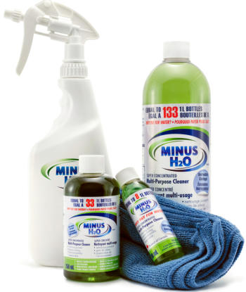 MINUS H2O CLEANING PRODUCTS